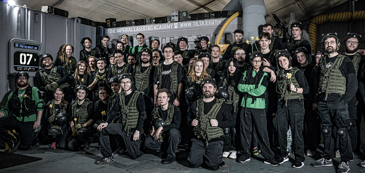 Lasertag Hamburg Angebot Feier bei TILTA